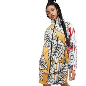 adidas Originals X Farm Three Stripe Track Jacket In Pineapple‎